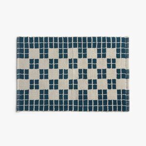 Cotton Tile Tub Mat